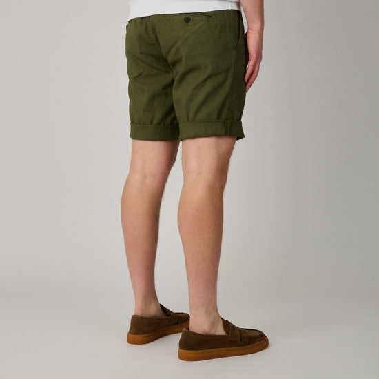 Verde Scuro Linnen Milano Perla