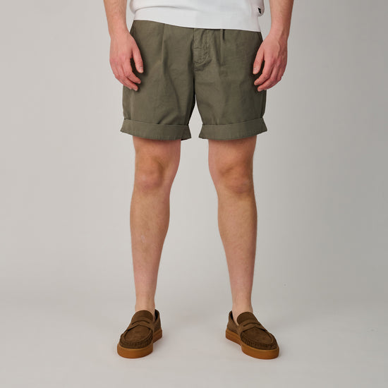 Grigio Scuro Pince Pants Loose Fit