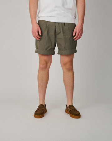 Grigio Scuro Pince Pants Loose Fit