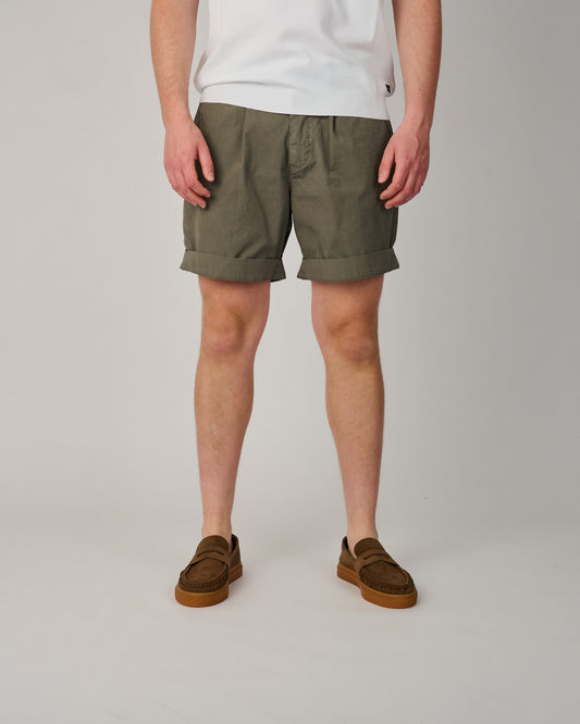 Grigio Scuro Pince Pants Loose Fit