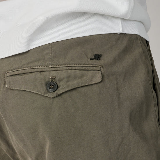 Grigio Scuro Pince Pants Loose Fit