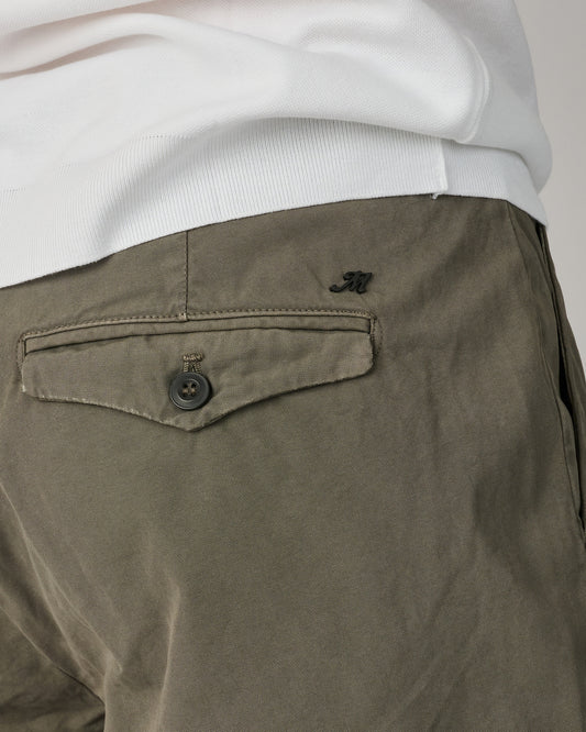 Grigio Scuro Pince Pants Loose Fit
