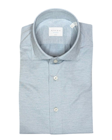 Light Greenblue  Structured  Active Shirt