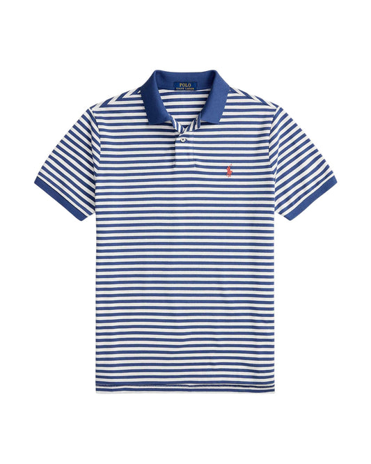 Old Royal White Mesh Polo