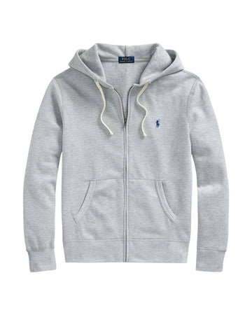 Andover Heather Fleece Full Zip Hoodie