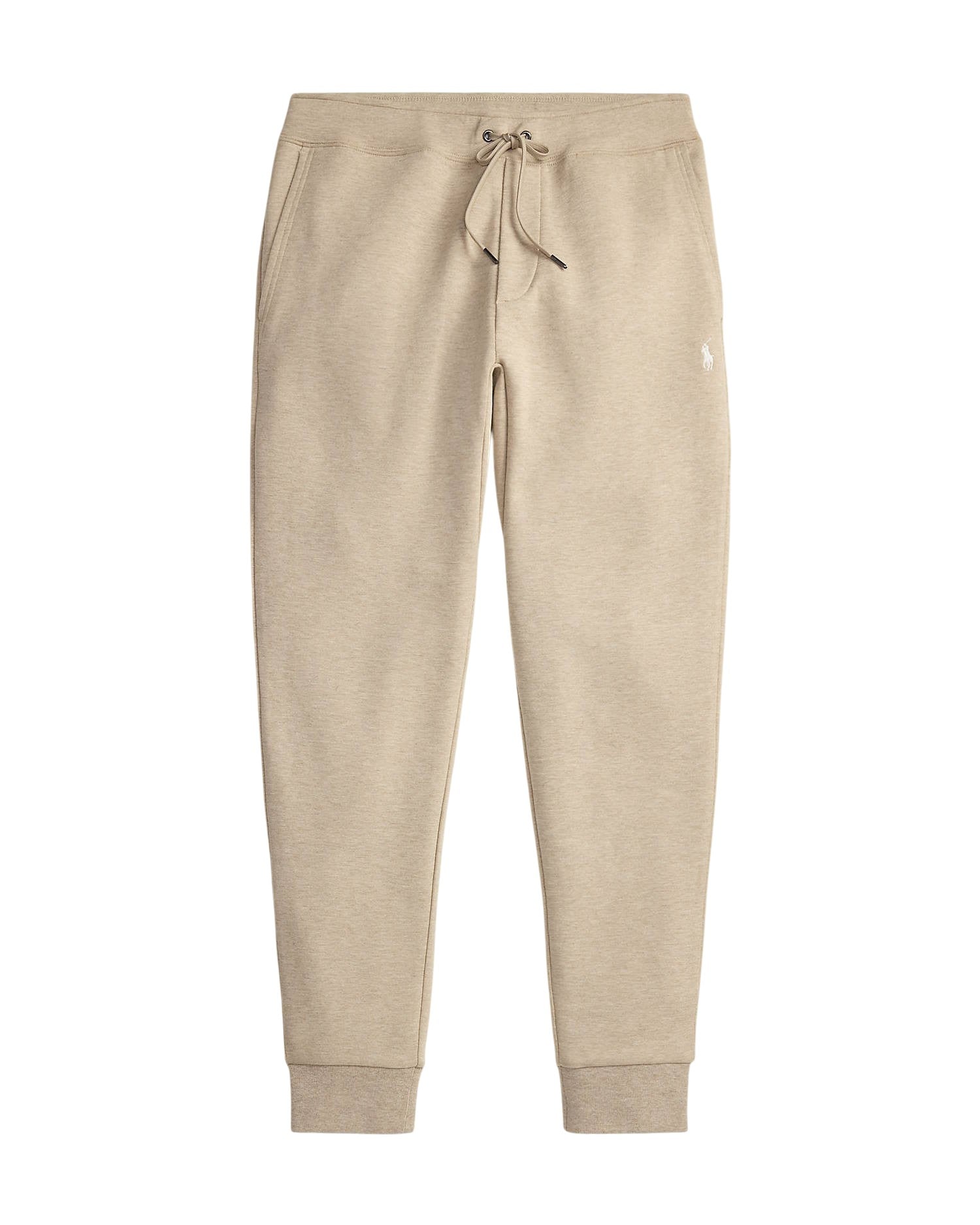 Tuscan Beige Heather Double Knit Jogger Pants
