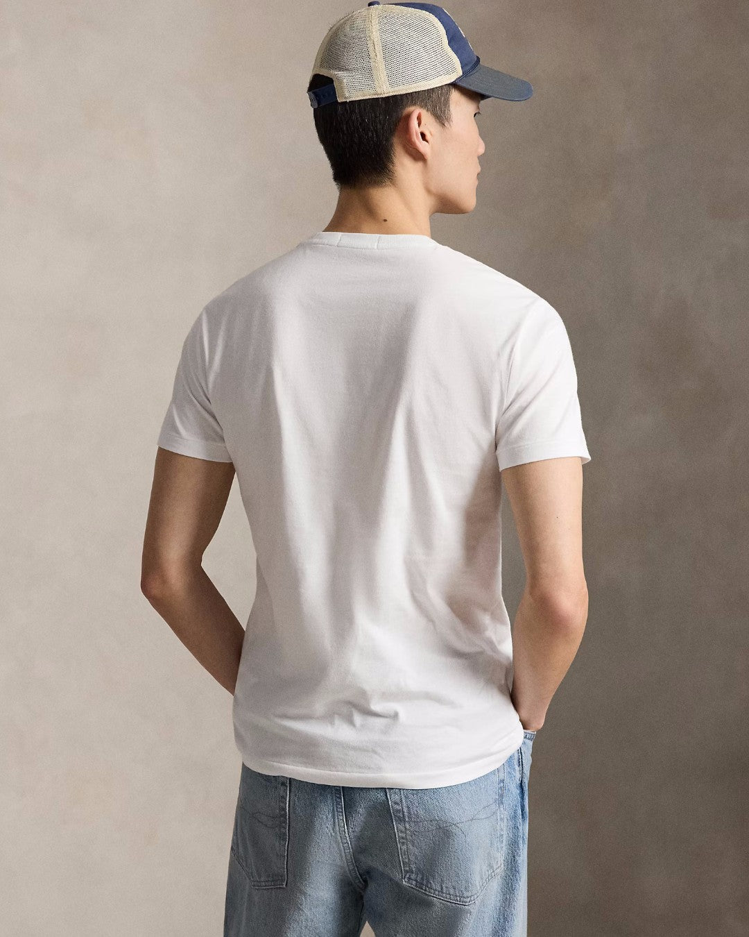 White Summer Bear Jersey T-shirt