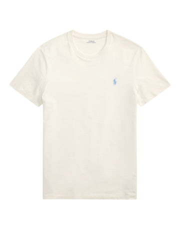 Antique Cream Jersey Custom Slim Fit T-shirt