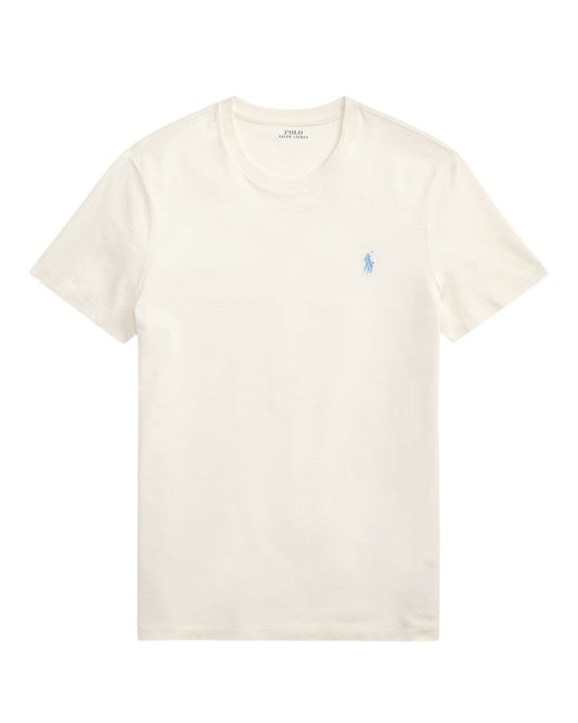 Antique Cream Jersey Custom Slim Fit T-shirt