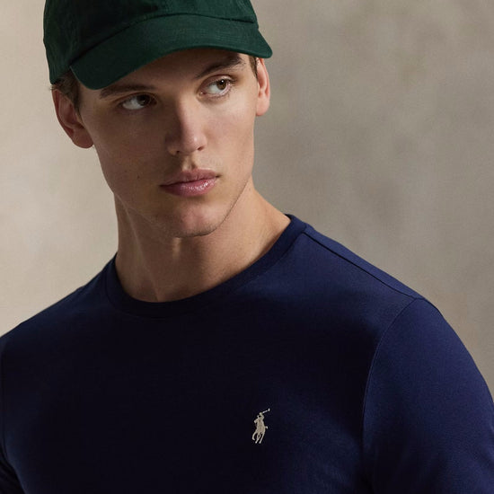 Newport Navy Jersey Custom Slim Fit T-shirt