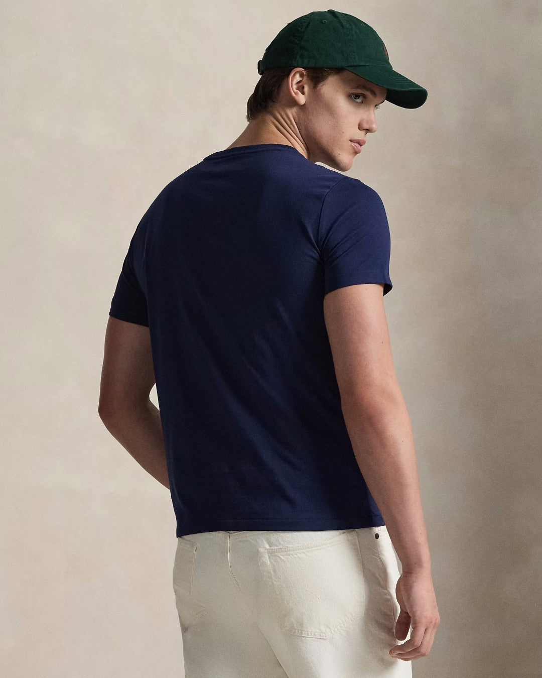 Newport Navy Jersey Custom Slim Fit T-shirt