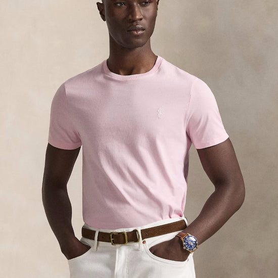 Garden Pink Jersey Custom Slim Fit T-shirt