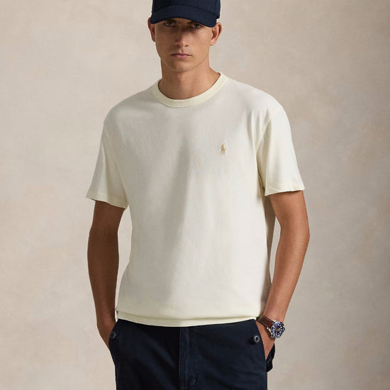Clubhouse Cream Jersey Classic Fit T-shirt