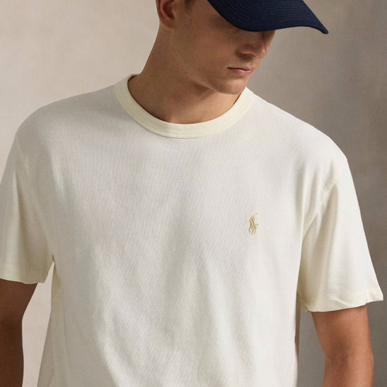 Clubhouse Cream Jersey Classic Fit T-shirt