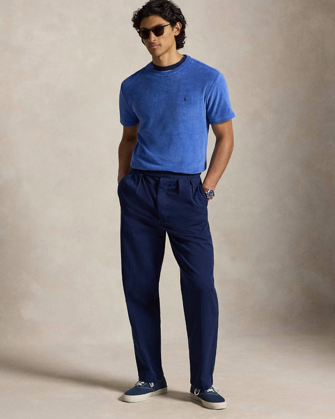 Modern Royal Lightweight Cotton Terry T-shirt