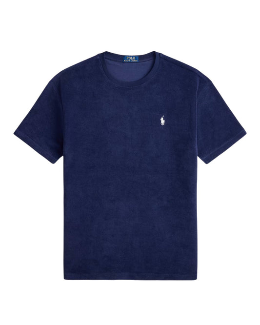 Newport Navy Lightweight Cotton Terry T-shirt