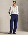 White Linen Custom Fit Shirt