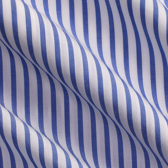 White Blue Washed Broadcloth Shirt