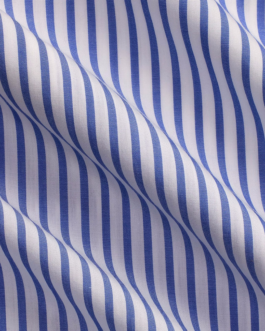 White Blue Washed Broadcloth Shirt