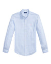 Blue White Linen Shirt