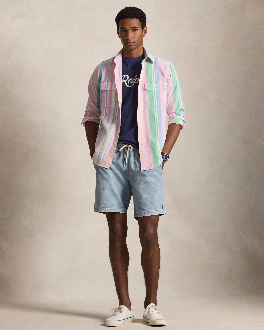 Lathan Denim Shorts