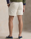 Warm White Corduroy Polo Prepster Shorts