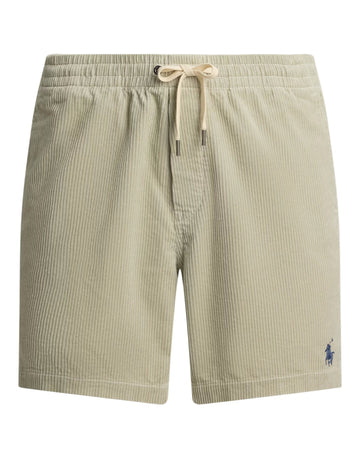 Khaki Stone Corduroy Shorts