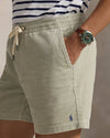 Khaki Stone Corduroy Shorts