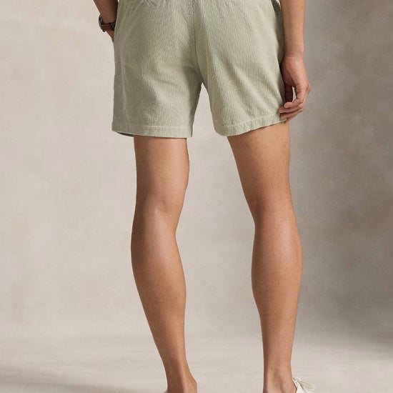 Khaki Stone Corduroy Shorts