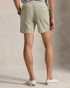 Khaki Stone Corduroy Shorts