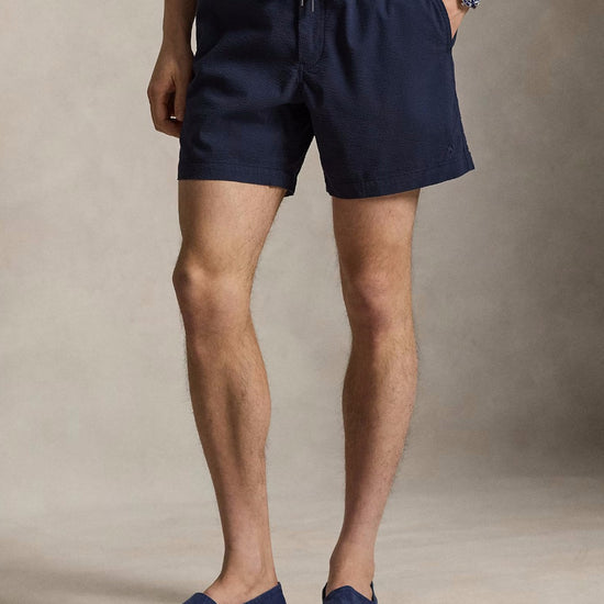 Newport Navy Seersucker Shorts