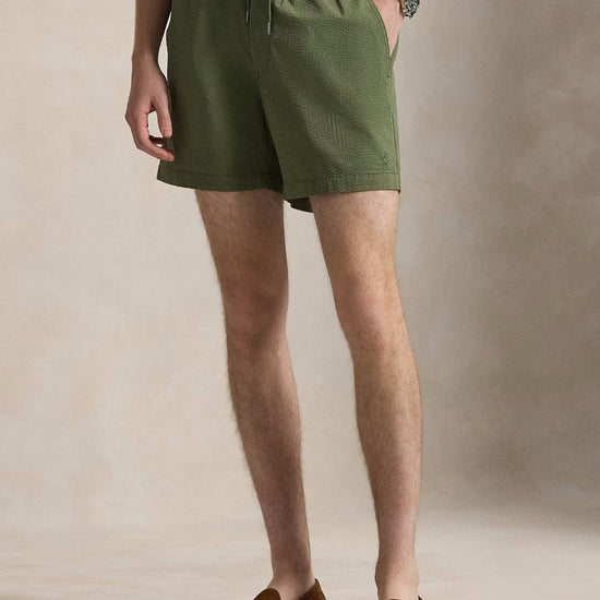 Supply Olive Garden Trail Seersucker Shorts