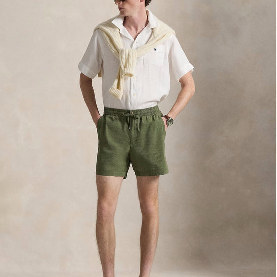 Supply Olive Garden Trail Seersucker Shorts