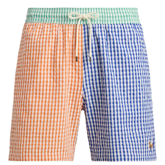 Gingham Funshort Seersucker Swimshort