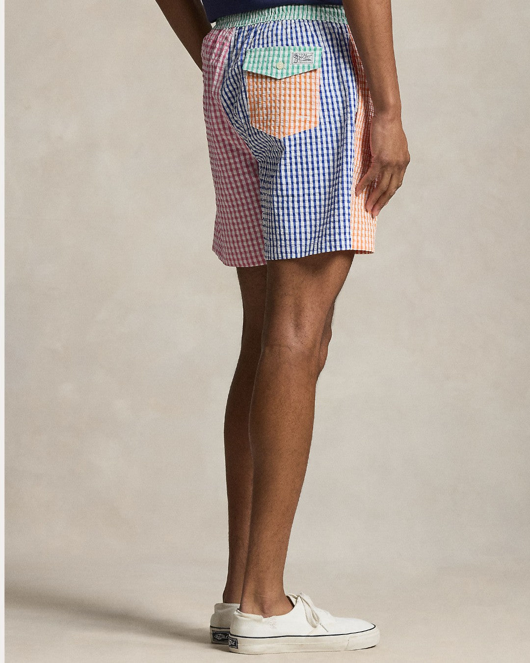 Gingham Funshort Seersucker Swimshort