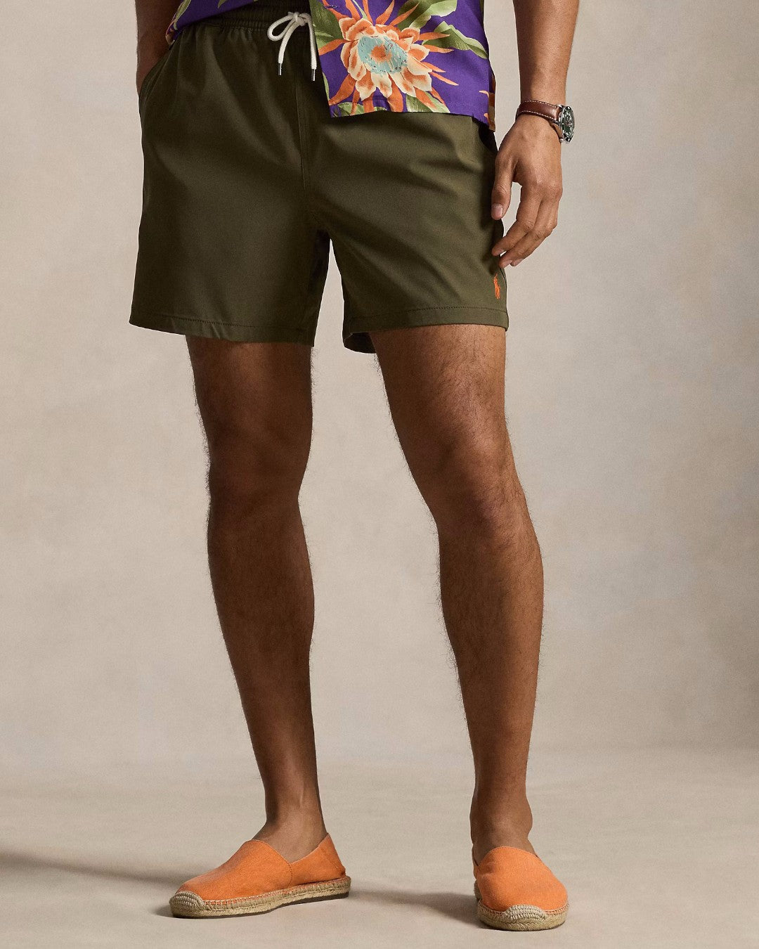Canopy Olive Traveler Classic Swimshort