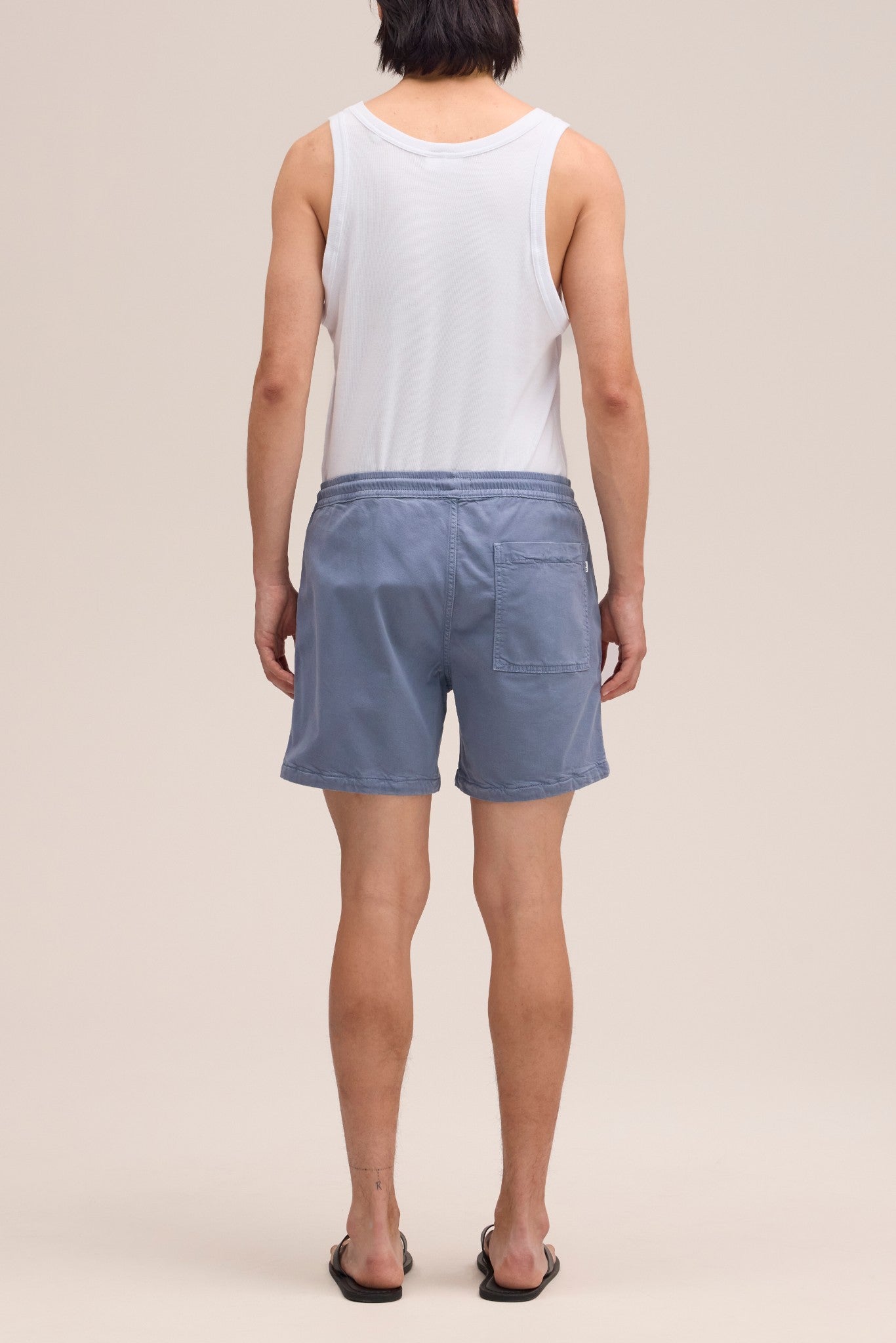 Stone Blue Gregor Lyocell Blend Shorts