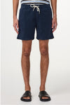 Navy Blue Gregor Lyocell Blend Shorts