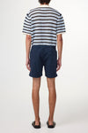 Navy Blue Gregor Lyocell Blend Shorts