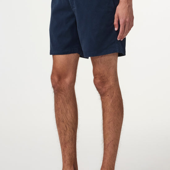 Navy Blue Gregor Lyocell Blend Shorts