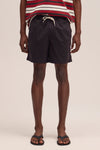 Deep Truffle Gregor Lyocell Blend Shorts