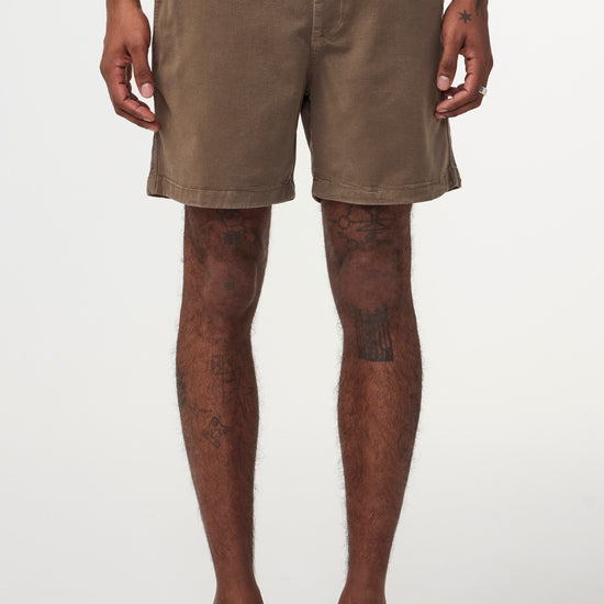 Capers Gregor Lyocell Blend Shorts