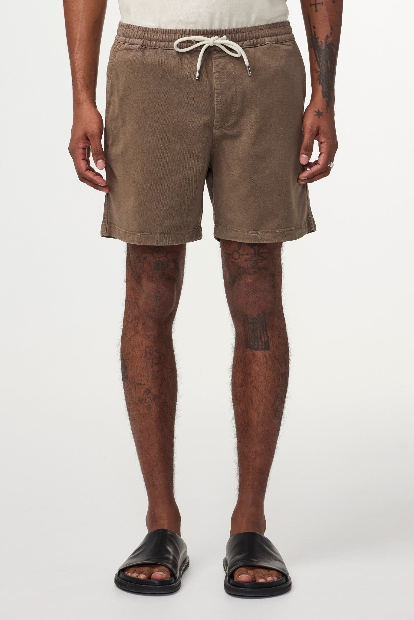 Capers Gregor Lyocell Blend Shorts