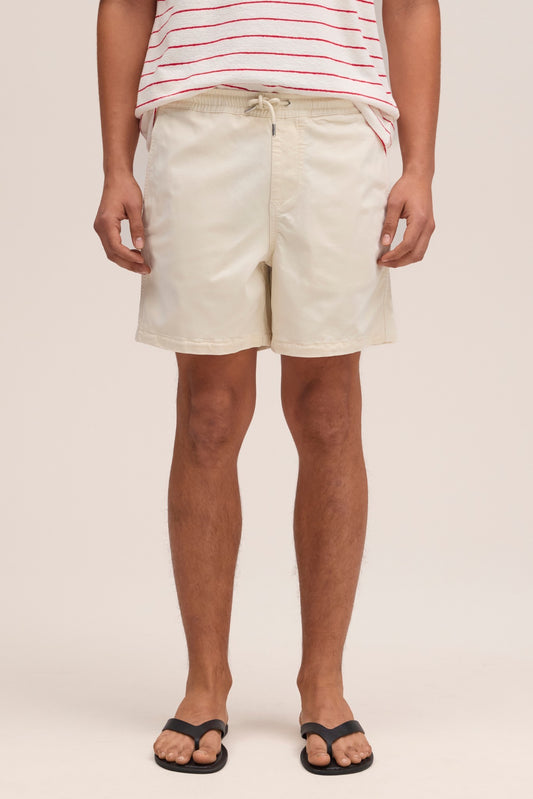 Ivory Gregor Lyocell Blend Shorts