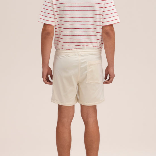 Ivory Gregor Lyocell Blend Shorts