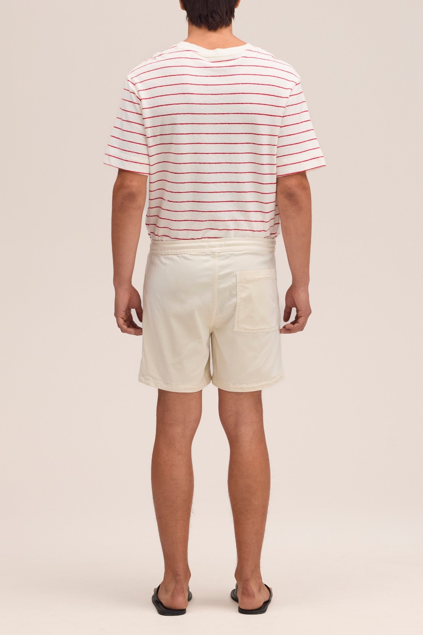 Ivory Gregor Lyocell Blend Shorts