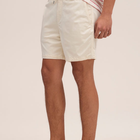 Ivory Gregor Lyocell Blend Shorts