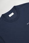 Navy Blue Adam Pima Cotton T-shirt