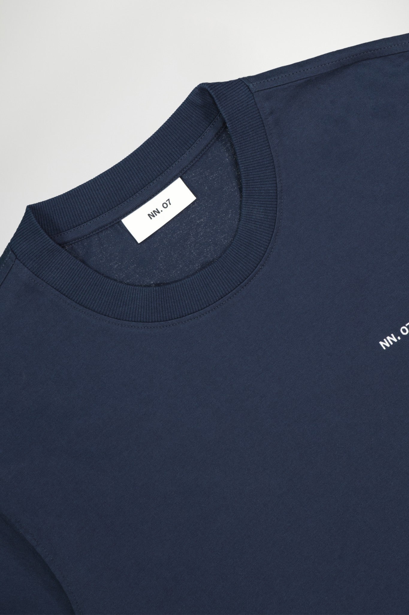 Navy Blue Adam Pima Cotton T-shirt