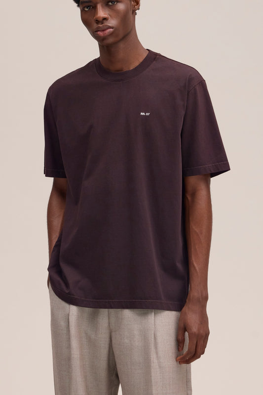 Deep Truffle Adam Pima Cotton T-shirt